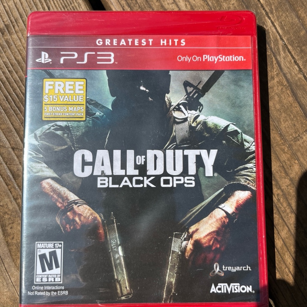 Call of Duty: Black Ops - PS3 Game (Red Case) New Sealed
